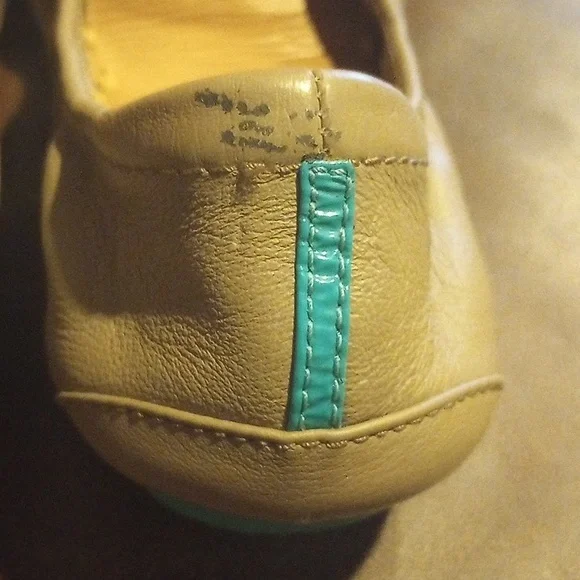 Tieks Taupe Tan Foldable Ballet Flats Size 7 - Picture 11 of 12